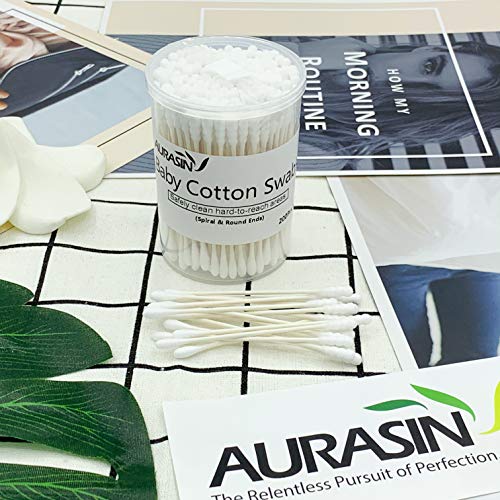 Baby Cotton Swabs 200 Pcs – Safe Ear & Nose Cleaner