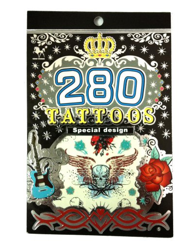 Tapp Collections 280 Temporary Tattoos for Men