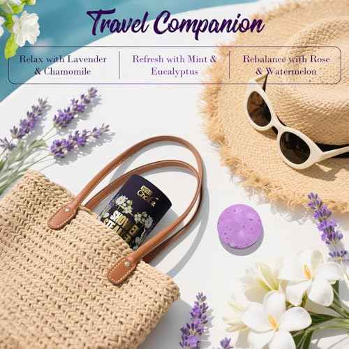 W&E Choice Shower Steamers Aromatherapy 8 Counts, Christmas Gifts for Women, Shower Bombs with Natural Essential Oils for Daily Relaxation & Stress Relief, Birthday Gifts for Wife, Mom