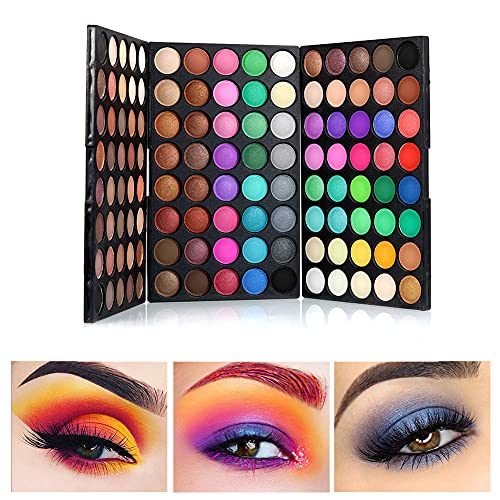 VERONNI 120 Color Eyeshadow Palette - Matte & Shimmer