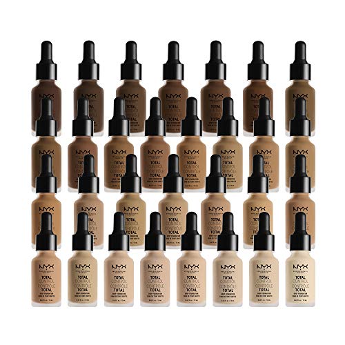 NYX PROFESSIONAL MAKEUP Total Control Drop Foundation - Cinnamon, Medium With Neutral Undertone