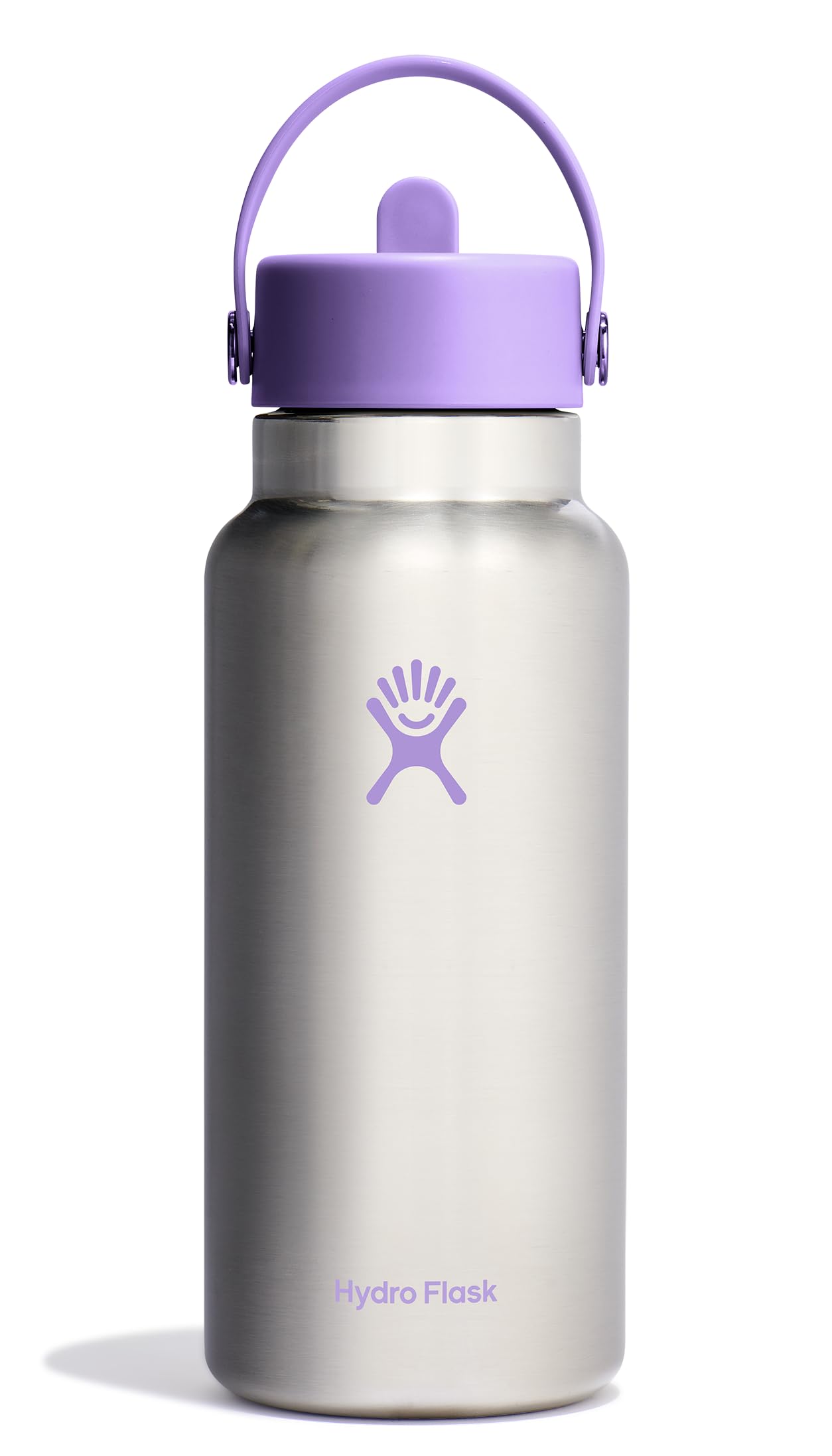 Hydro Flask 32 Oz Wide Flex Straw Cap Stainless Steel Violet