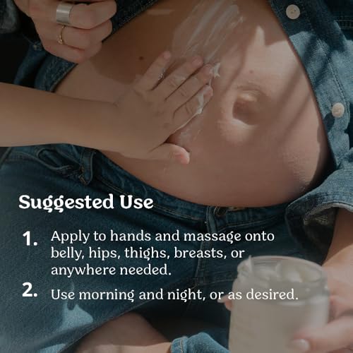 Pregnancy Stretch Mark Cream | Plant-Based Elasticity & Prevention