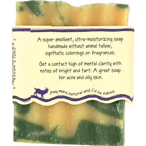 Zum, Soap Bar Goat Milk Lemongrass, 3 Ounce