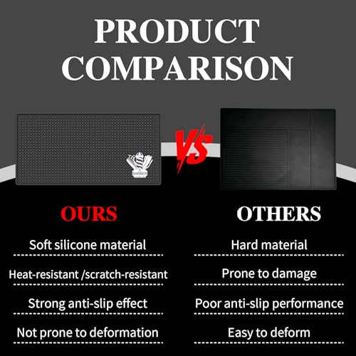 Barber Mat Non-Slip Silicone 12x6 for Clippers