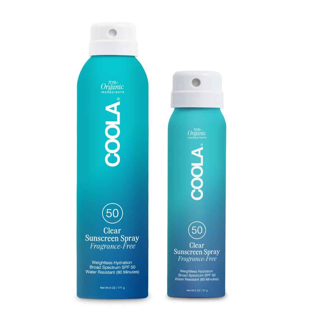COOLA Organic Sunscreen SPF 50 Sunblock Spray