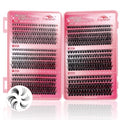 FADVAN Lash Clusters Kit 30D-100D Wispy Volume Extensions 10-16mm