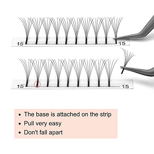 7D Premade Volume Lash Extensions 14mm D Curl 0.07