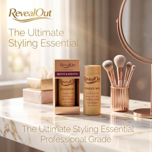 RevealOut Hair Powder Wax - Instant Volume & Matte Finish