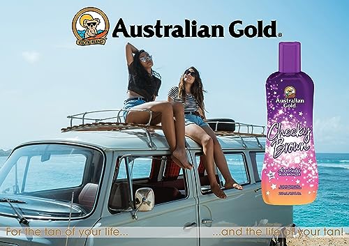 Australian Gold Cheeky Brown Accelerator Tanning Lotion 8.5 oz