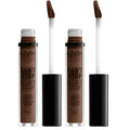 NYX PROFESSIONAL MAKEUP Can't Stop Won't Stop Contour Concealer, 24h Full Coverage Matte Finish - Deep (Pack of 2)