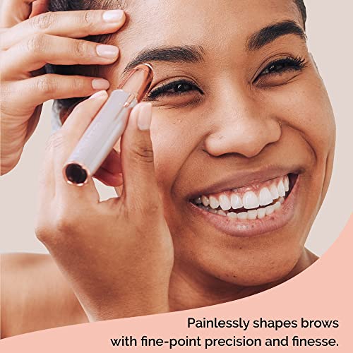 Eyebrow Hair Remover Electric Razor for Women with LED Light