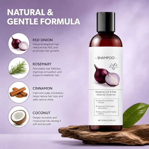 Onion Shampoo for Hair Growth - Anti Hair Loss Treatment