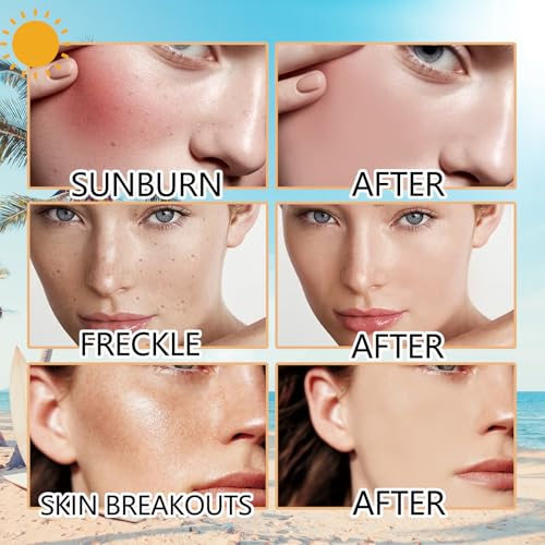 2Pcs Tinted Sunscreen for Face SPF 50, Universal Tinted Moisturizer SPF50 PA+++, Protector Solar Con Color, Hydrating Sun Essence Face Sunscreen, Non-Sticky, Long Lasting Protection, sunscreen Against