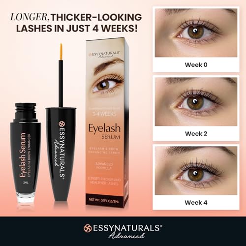 EssyNaturals Eyelash Growth Serum - Longer, Thicker Lashes