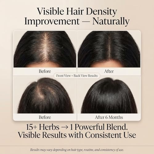 Moringa Rosemary Hair Oil with Amla & Bhringaraj - 15+ Herbal Blend for Hair Growth