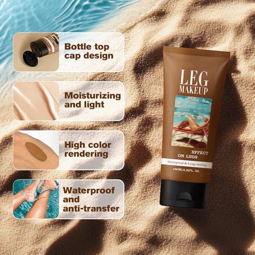Waterproof Leg Makeup Concealer for Varicose Veins & Scars