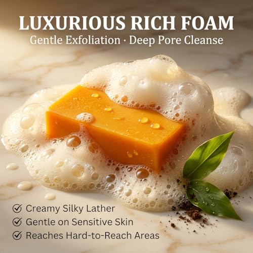 Turmeric Acne Soap Bar – Back, Face & Chest Cleanser