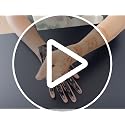 Henna Tattoo Stencil Kit - 18 Self-Adhesive Mehndi Designs