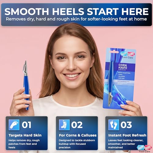 Professional Foot File for Corns and Calluses – Easy Home Pedicure