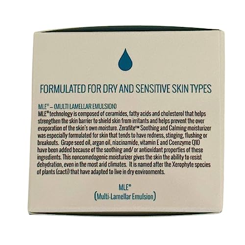 Soothing and Calming Face Moisturizer for Dry & Sensitive Skin Types (2.2 fl. oz./65 ML)