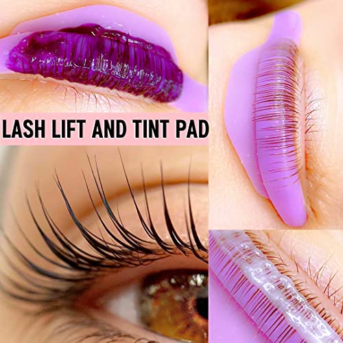 Lash Lift Pads Set - 6 Sizes DIY Eyelash Perm Shields Glueless
