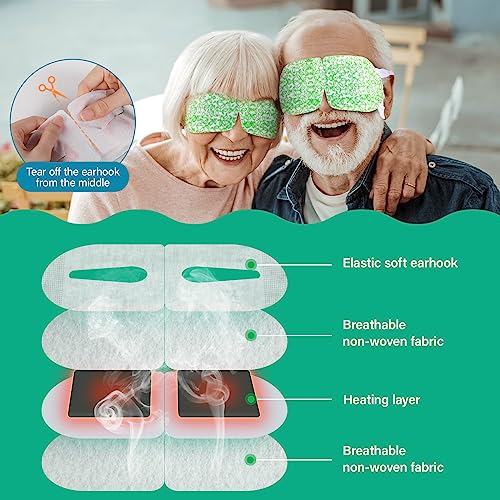 ProCIV Steam Eye Mask - 16 Pack Heated Eye Compress