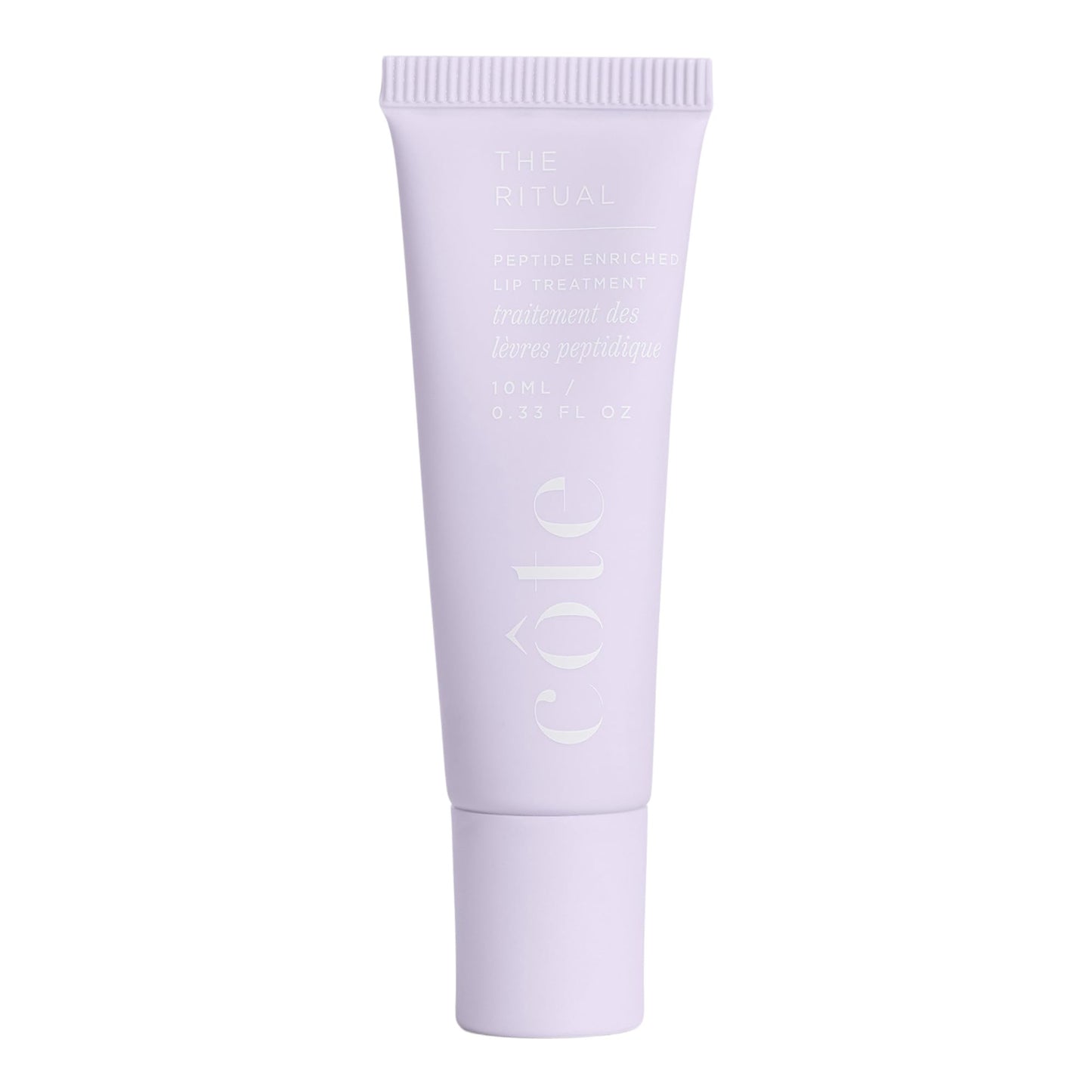 Cote Beauty’s The Ritual Lip Moisturizer for Women with Peptides, Shea Butter & Cocoa Butter for Soft & Supple Lips, Softens, and Soothes, Vegan & Cruelty-Free, 0.33 Fl Oz
