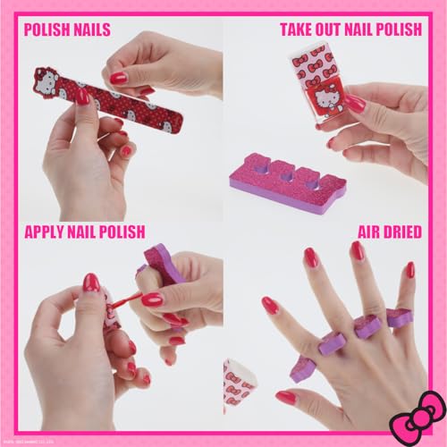 Hello Kitty Makeup Train Case Deluxe Beauty Set