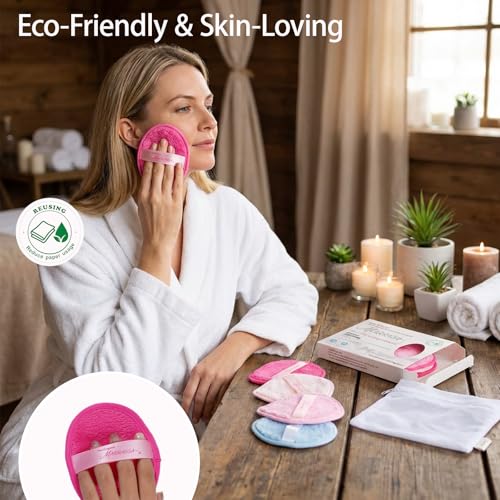 Makeup Remover Cloths Reusable Microfiber - 10 Pack