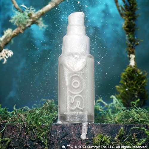 ColourPop x Twilight Sol Shimmering Dry Body Oil - Moisturizing Body Care, Shimmer Oil & Glowy Summer Makeup - Infused with Nourishing Coconut, Argan & Almond Oils - Like Diamonds (0.16 Fl Oz)