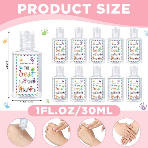 Demissle 50 Pcs Thank You Gifts Bulk Mini Hand Soap Scented Hand Soap Travel Size Inspirational Appreciation Gifts for Coworker Stuff Employee Teacher Treat Goodie Bag Stuffers Graduation Party Favors