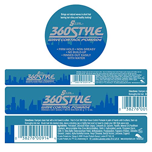 SCurl 360 Style Wave Control Pomade