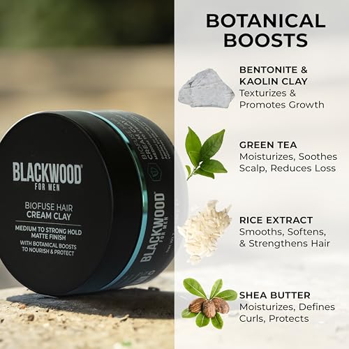 Blackwood For Men BioFuse Hair Cream Clay - Matte Hold