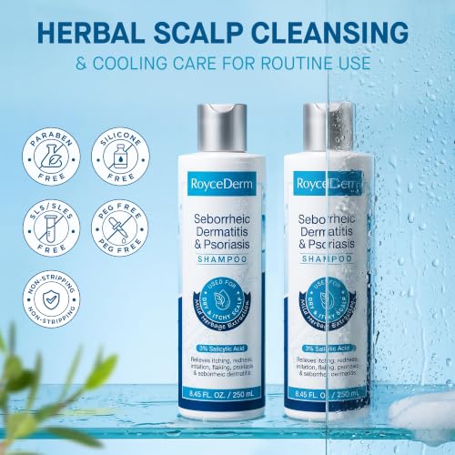 Roycederm Anti-Dandruff Shampoo & Scalp Cream Set