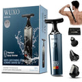 WUXO Electric Back Shaver & Groin Hair Trimmer with LED Display