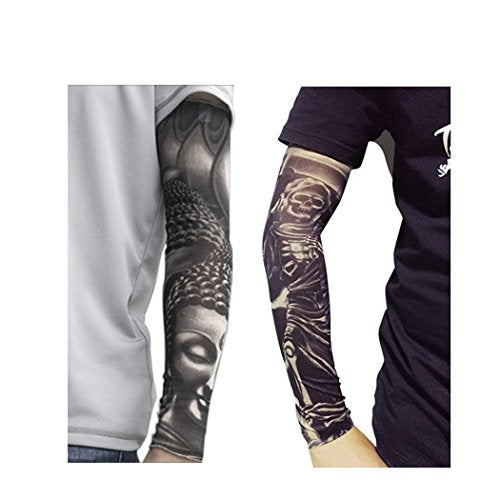 Toirxarn 8-Pack Temporary Tattoo Sleeves for Men & Women