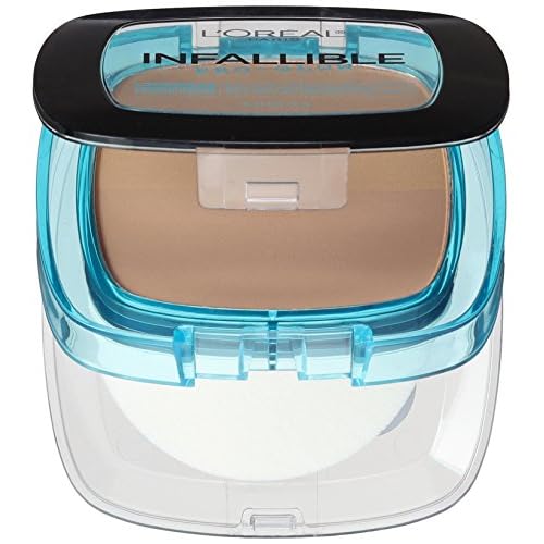 L'Or?al Paris Infallible Pro Glow Pressed Powder, Natural Beige, 0.31 oz.