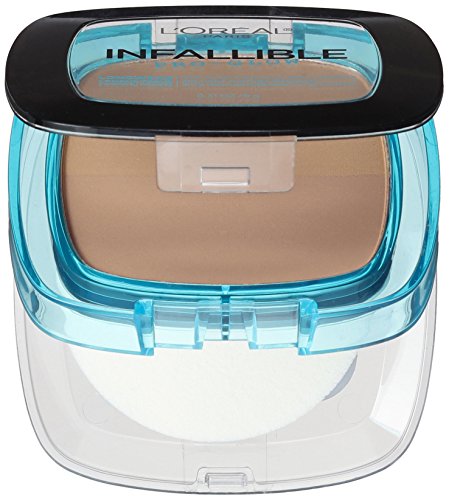 L'Oréal Paris Infallible Pro Glow Pressed Powder, Natural Beige, 0.31 oz.