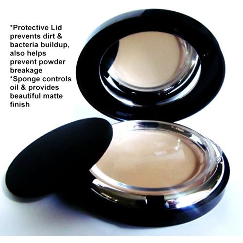 Buildable Coverage Long Lasting Pressed Finishing Powder, Oil Control Mattifying Shine Free, No Animal Testing, Cruelty, Talc & Paraben Free, Light