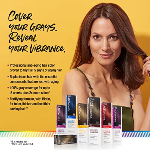 AGE Beautiful Permanent Hair Color with Biotin Anti-Aging Formula