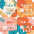 Capoda 16 Pcs Employee Appreciation Gifts Bulk Retro Boho Lip Balms You¡¯re the Balm Thank You Appreciation Gifts for Adult Women Men Coworker Team Staff Teachers Nurse Volunteer Party Favors