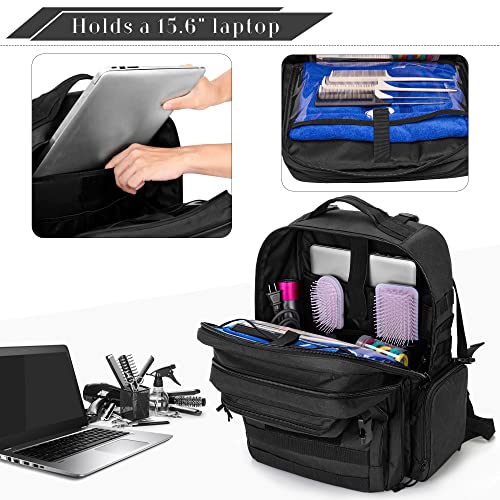 BAFASO Barber Case Bag for Hair Styling Tools & Clippers