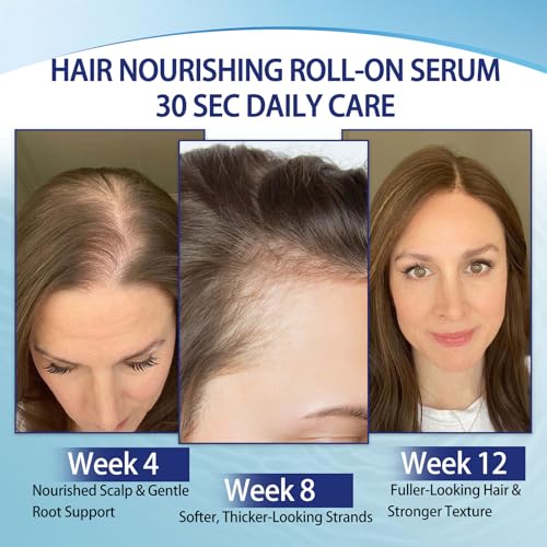 Hair Growth Serum Roller 25ml - Rosemary & Ginger for Thicker Hair