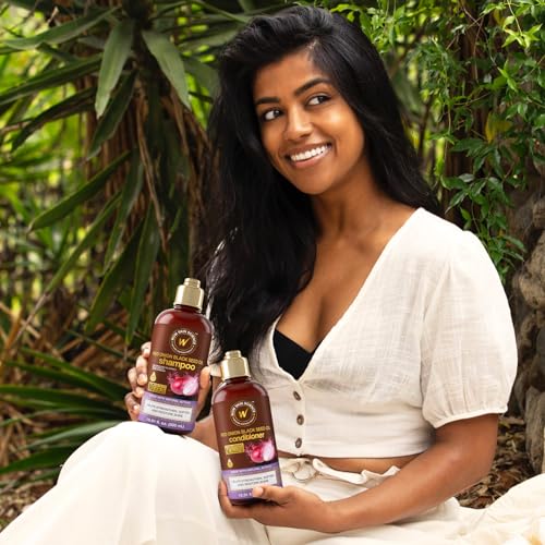 WOW Skin Science Red Onion & Black Seed Hair Shampoo & Conditioner Duo 16.9 oz