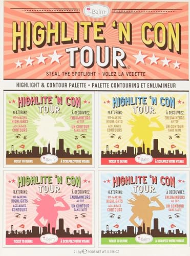theBalm Contour Palette - Highlighters, Matte & Shimmer Blushes
