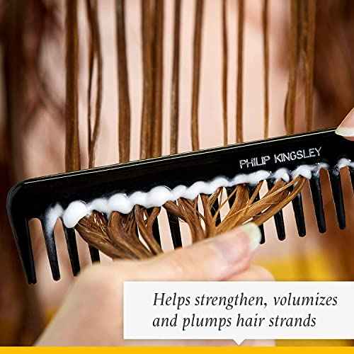 PHILIP KINGSLEY | Body Building Weightless Conditioner | Volumizing Conditioner for Fine, Limp, Flat, Flyaway Short Hair | Hydrates, Thickens, Lifts and Adds Volume and Shine | 2.53oz