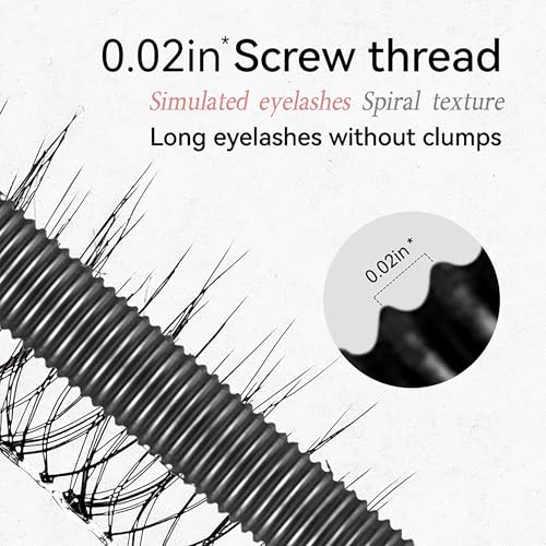 KANGBOMEI Iron Wand Mascara - Waterproof 5D Curling & Volume