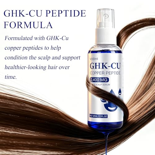 GHK-Cu Copper Peptide Mist for Hydration & Shine | Leave-In Spray