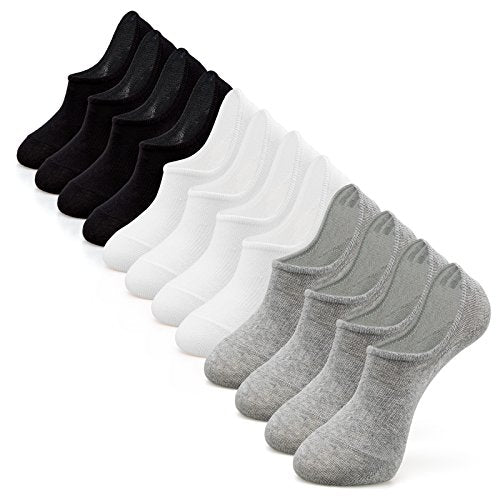 IDEGG No Show Socks Womens and Men Low Cut Anti-slid Athletic Running Novelty Casual Invisible Liner Socks